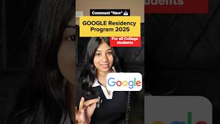 GOOGLE launched their Residency Program 2025|Apply Now 🔥💯