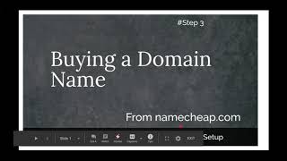 Buying a Domian Name from namecheap.com I step 2.1 I #wpstepbystep.com