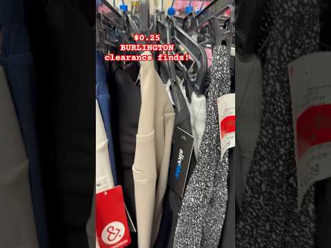 $0.25 Burlington Clearance Finds! #burlington #clearancefinds #shopping #nyc #explorenyc