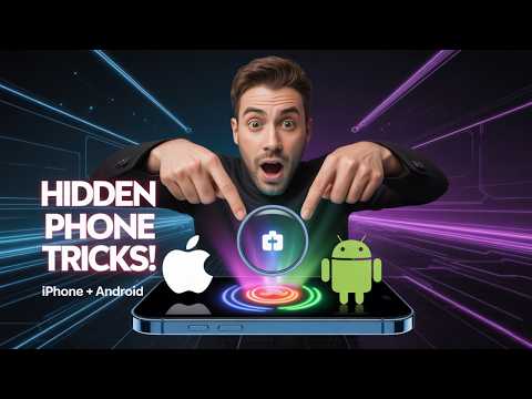 Hidden Features of Your Smartphone You’re Missing! 📱 iPhone & Android Tips 2025