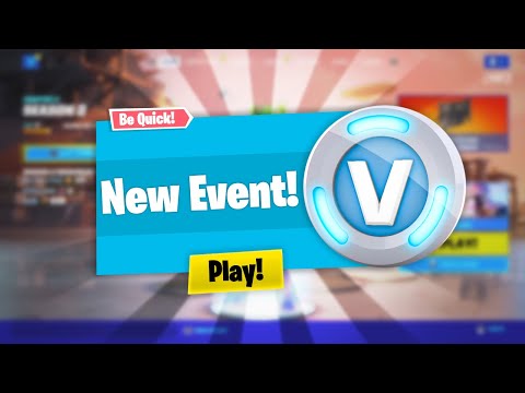 How to play the NEW FREE V-BUCKS EVENT!! (1,000 V-BUCKS in 5 MINS!)