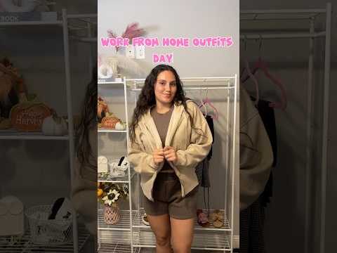 Comment 💕 if you work from home! #grwm #wfhoutfits #workfromhomeoutfits #getdressedwme