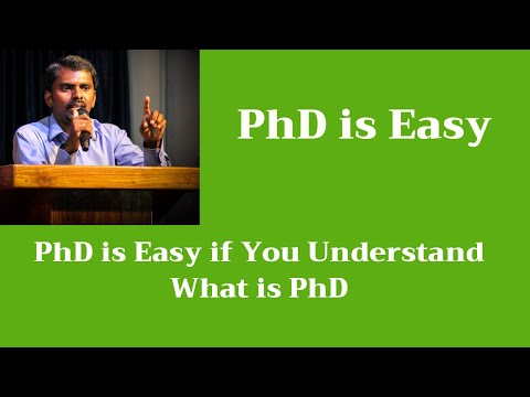 PhD is Easy | Guidance | Motivation | How to do PhD | M Milton Joe