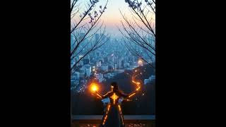 Caster jump-started nature. Why?#scififantasy #technomancy  #cyberpunk „Made with grok imagine”