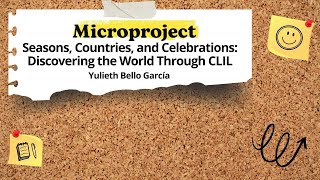 Microproject Evidences Video | Yulieth Bello G