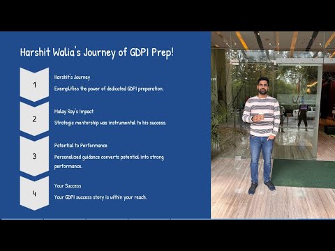 How I Cracked IIM Ahmedabad GDPI | Harshit Walia's Journey with Malay Ray's Classes
