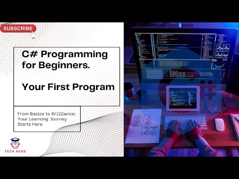 #2 C# Tutorial in Hindi: Write First Program | Part -1 | Hindi | Amit Sagu