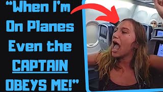 r/EntitledPeople - Mega Karens Think They OWN A PLANE! EVERYONE MUST OBEY!