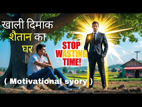 खाली मत बैठो - don't wast your time #hindistory #kahani