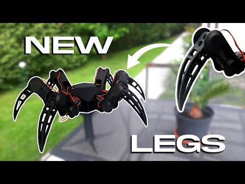 Upgrading My Hexapod Robot - Day 377