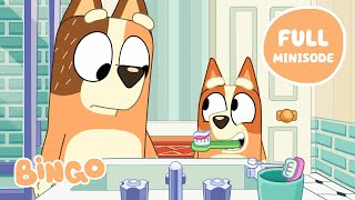 Robo Bingo Learns How to Brush Her Teeth 🦷🪥 | Full Bluey Minisode | Bingo - Official Channel