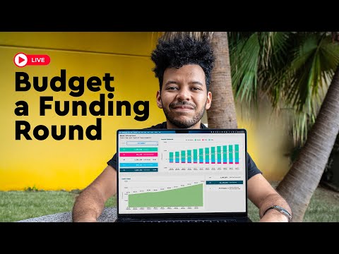 [Live] How to Budget a Startup Funding Round