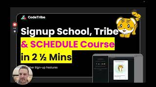 CodeTribe | Wow! Sign-up School & Create a Class in 2 Minutes