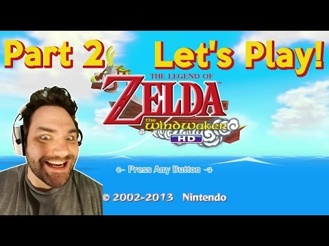 Let's Play - The Legend of Zelda Wind Waker HD (Wii U) Part 2 - Forsaken Fortress