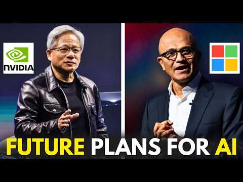 NVIDIA CEO Jensen Huang & MICROSOFT CEO Satya Nadella on the Future of AI