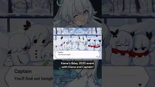 Kiana Badum Winter Outfit Has A Captainverse Reference #honkaiimpact3rd #honkaiimpact3 #kiana