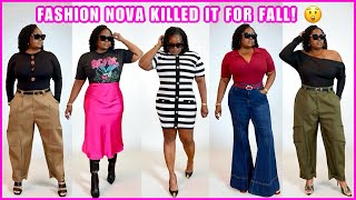 HUGE PRE-FALL HAUL ft FASHION NOVA