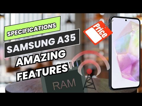 (Amazing Features)Samsung Galaxy a35 review 2024 Specifications,Processor,Camera.Features
