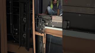 #liftserviceengineer #homelift  car dor hedar and camm work on. cantrol bton #servicelift