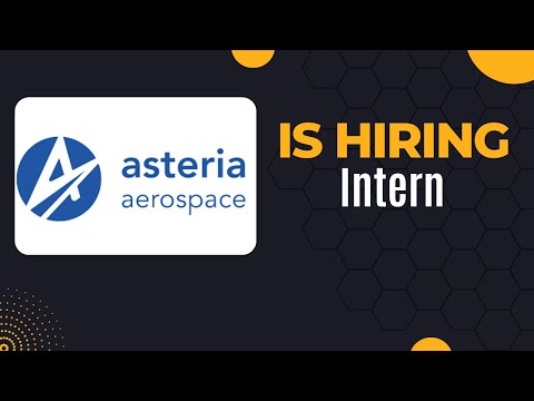 Asteria Aerospace is hiring As an Integration & Testing Engineer #itjobs #jobs #it #fresherhiring