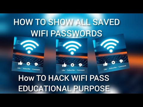 How to See Saved WiFi Password on PC 🔐 | WiFi Password Show | Educational Tech Trick 2025 #wifihack