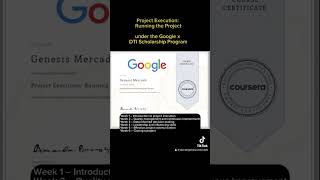 Project Execution #doctorgenesismercado #googleprojectmanagement