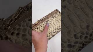 100% Real Python wallet 🐍  #pythonwallet #pythonpurse #pythonbag #luxurybag ✅ORDER👌