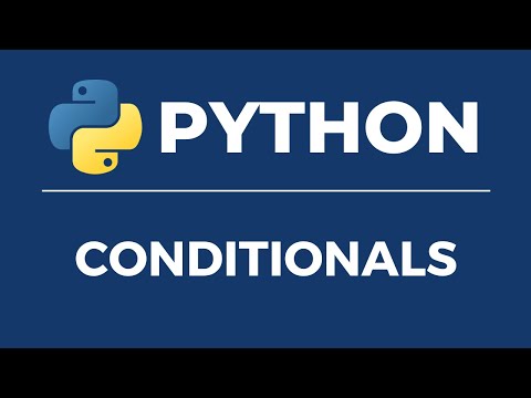 Python Programming Fundamentals | Python Conditionals