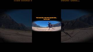 Jet-powered Airbike... Real-Life Star Wars Speeder @SmartEdge555 #technology #future #shorts