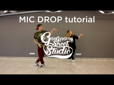 Видеоурок танца BTS - Mic Drop от GSS (dance tutorial mirrored)