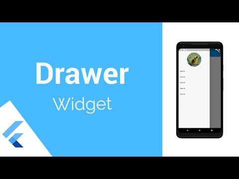Flutter drawer navigation | Collapsible sidebar | Drawer navigation tutorial