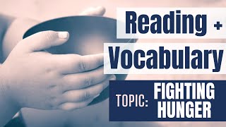 Reading + Vocabulary Lesson | HELP FIGHT HUNGER