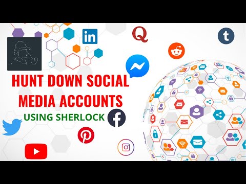 Hunt Down Social Media Accounts using Sherlock with just one click -username search engine