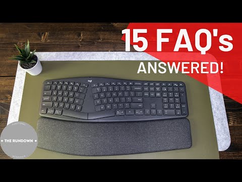 Logitech ERGO K860 - Keyboard FAQ's