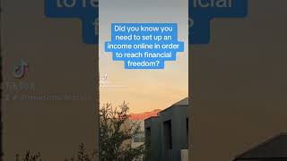 Affiliate marketing is one type of online income stream #freedomlifestyle