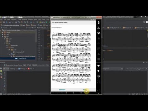 Rendering/Viewing PDF file in Android Lollipop