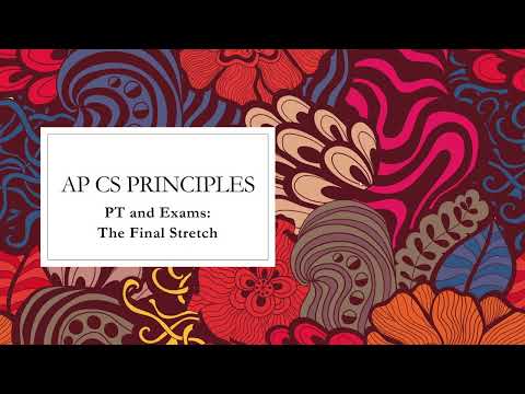 AP CSP Performance Task Scoring Guide