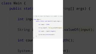 Count Digits in a Number using Java (Bangla) — Under 1 Minute!