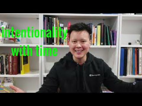 Spending time with intentionality
