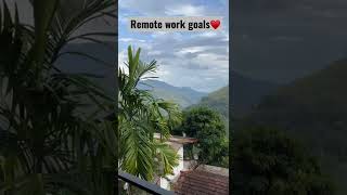 Ella Sri Lanka is the dream for remote work! ♥️#remoteworklife #remoteworking #ella #digitalnomad