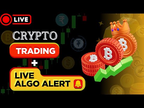 Live Crypto Trading | Algo Strategy test & Alerts  #live #algotrading    #mehualgo