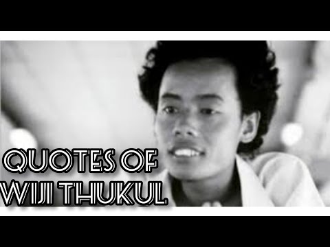 Quotes of Wiji Thukul || Wiji Thukul
