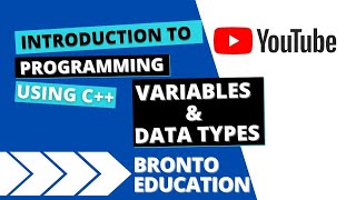 Lecture #3 Variables DataTypes