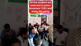 All the student are selected in junior Assistant 1262 and the enjoy party with Deepak Sir #typing