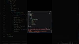 Python Turtle Graphics||#shorts #pythoncodingstatus #pythonprogramming #codingdecoding #turtle