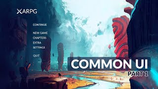 Unreal Common UI Tutorial Part 1 - Main Menu