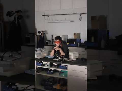 Testing a super powerful laser