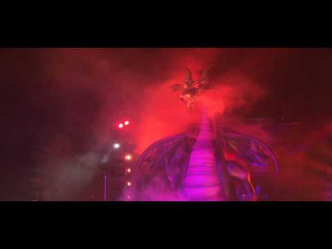 Maleficent the Dragon Joins Fantasmic!