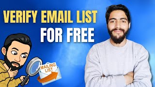 How to Verify your Email List For Free | Email Verification
