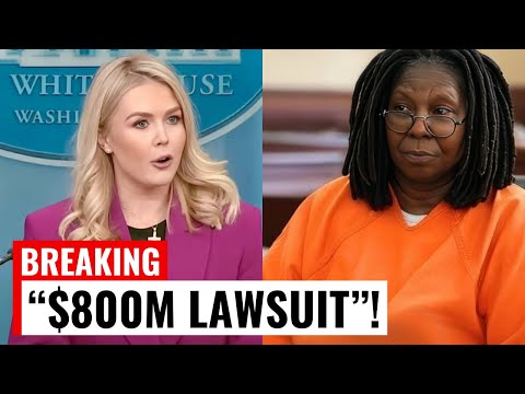 Whoopi Goldberg Collapses in Court After Judge Rules in Karoline Leavitt’s $800M Lawsuit!